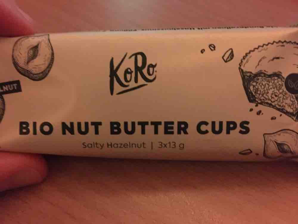 Bio Nut Butter Cups, Salty Hazelnut von storki | Hochgeladen von: storki