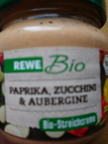 Paprika, Zucchini und Aubergine, Bio-Streichcreme by daywin94 | Uploaded by: daywin94