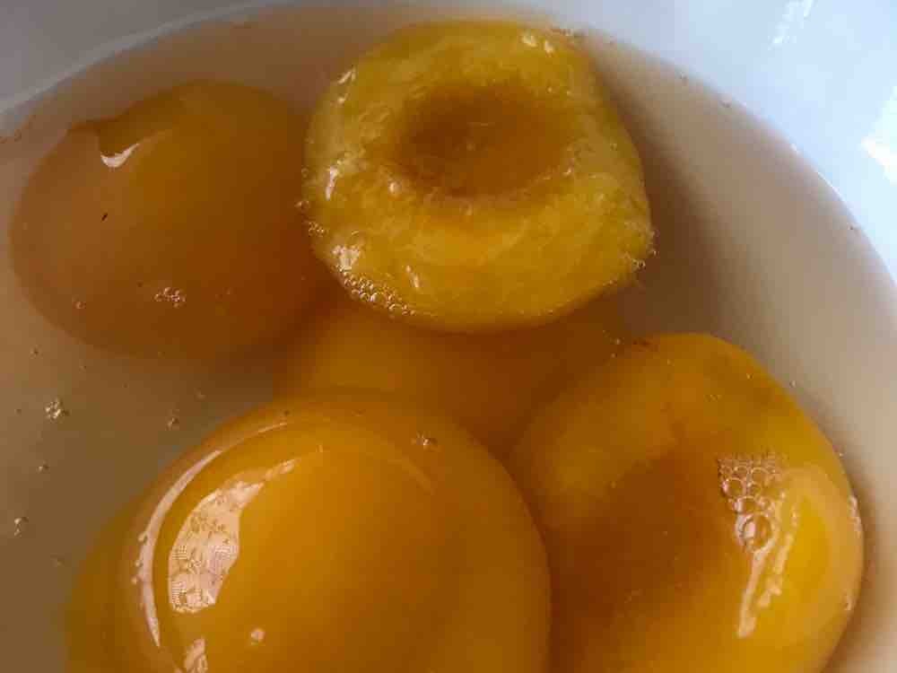 Pfirsiche, halbe Frucht, gezuckert, Pfirsich von hedi54 | Hochgeladen von: hedi54
