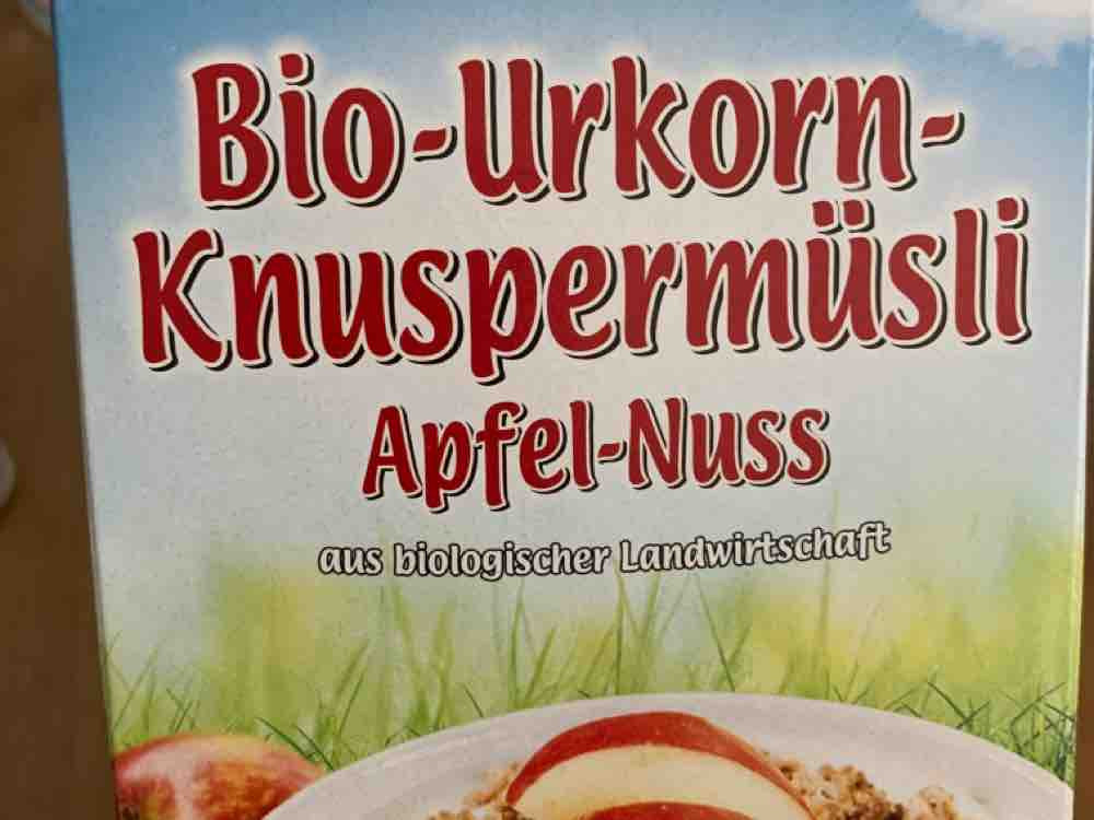 Bio-Urkorn-Knuspermüsli, Apfel-Nuss von rial1110 | Hochgeladen von: rial1110