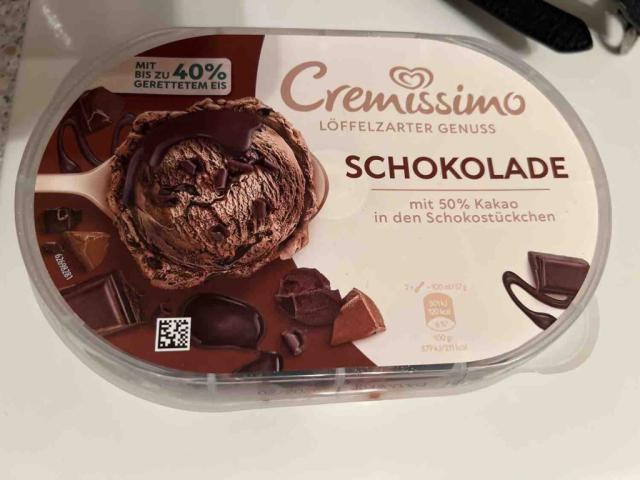 Cremissimo (Schokolade), mit 50% Kakao in den Schokoladenstückch | Hochgeladen von: fooaholic