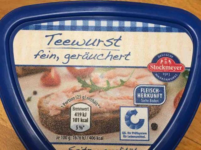 Teewurst Rügenwalder Art, geräuchert, fein, Aldi von EchteLiebe | Hochgeladen von: EchteLiebe