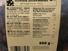 Schwarze Johannisbeeren gefriergetrocknet | Hochgeladen von: helati