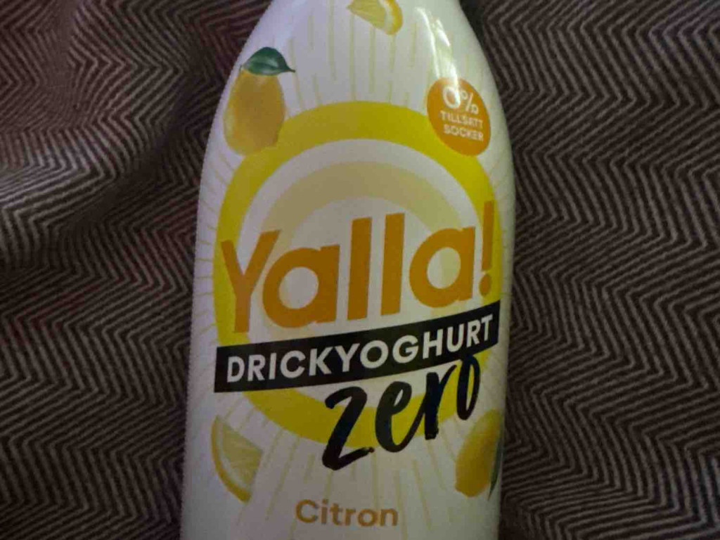 Yalla! Drickyoghurt Zero Citron von Ethorg | Hochgeladen von: Ethorg