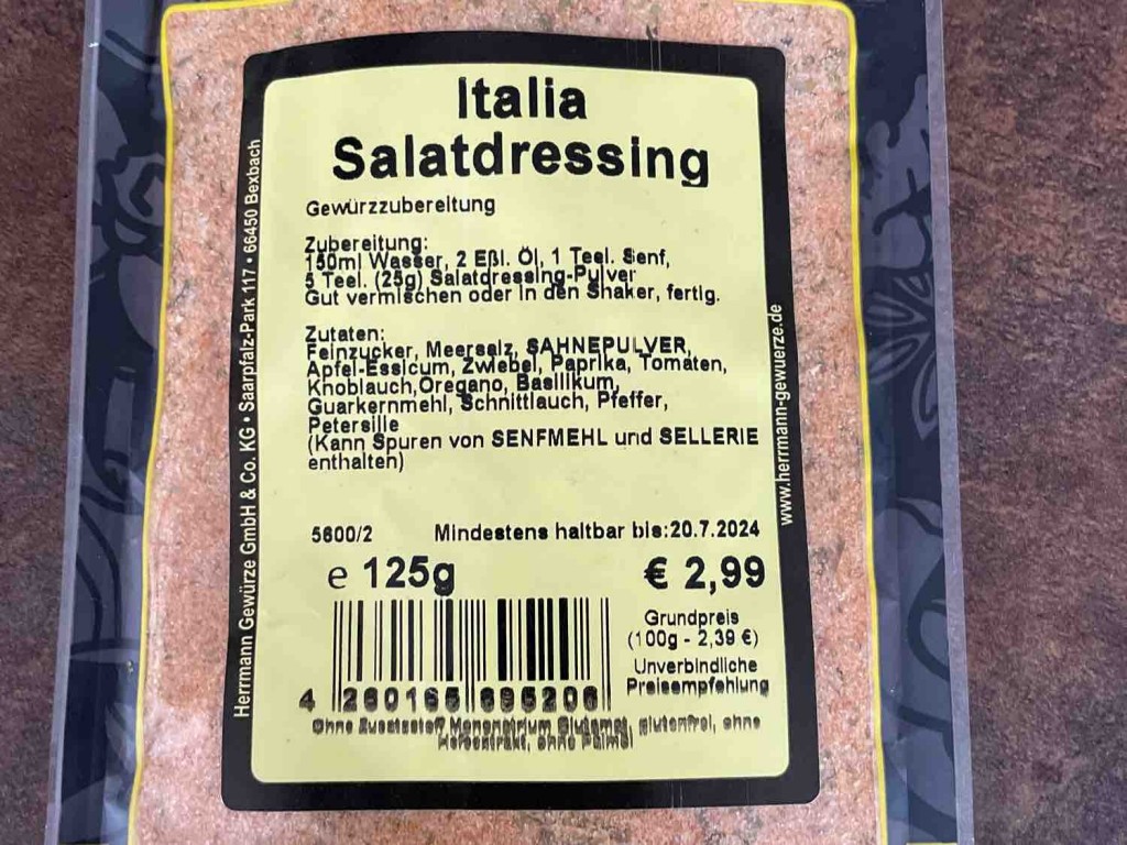 Italia Salatdressing von Webturtle | Hochgeladen von: Webturtle