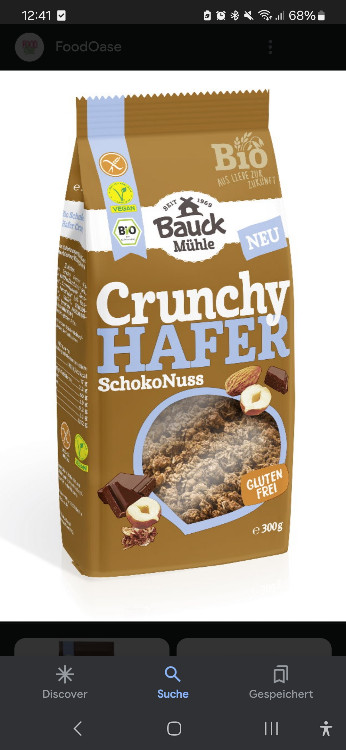 Crunchy Hafer SchokoNuss von franzitueb | Hochgeladen von: franzitueb