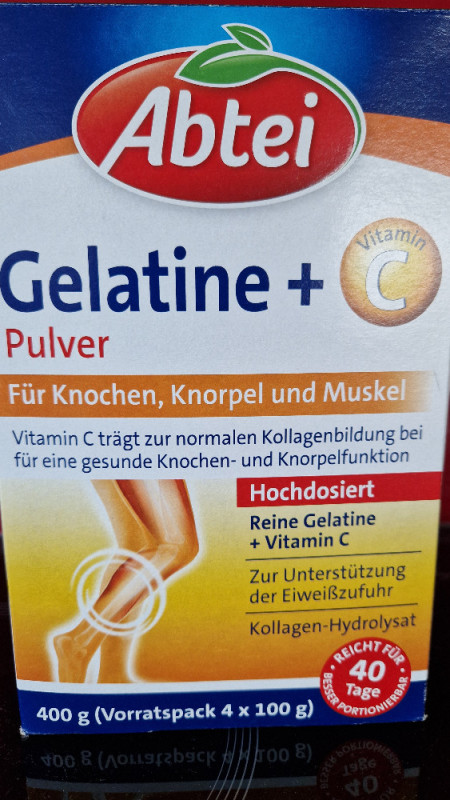 Gelatine + , Pulver mit Vitamin C von Tikey51 | Hochgeladen von: Tikey51