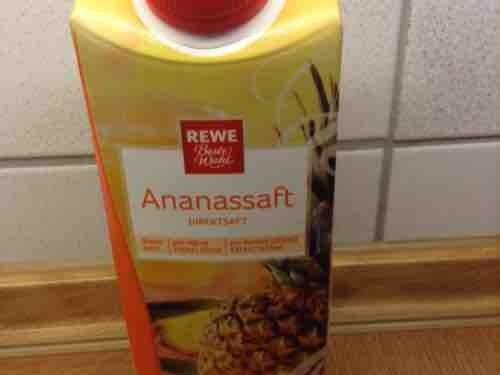 Ananassaft, Direktsaft (Rewe Beste Wahl) von Suppennudel | Uploaded by: Suppennudel