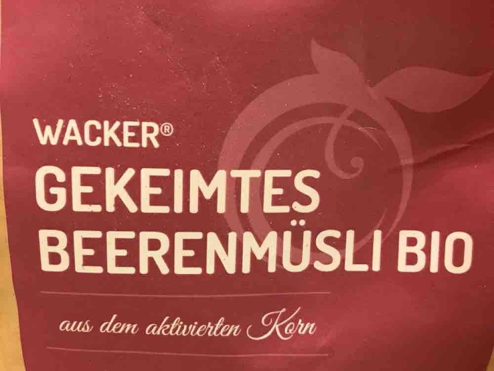 Wacker Gekeimtes Beerenmüsli Bio, Müsli von barbara183 | Hochgeladen von: barbara183