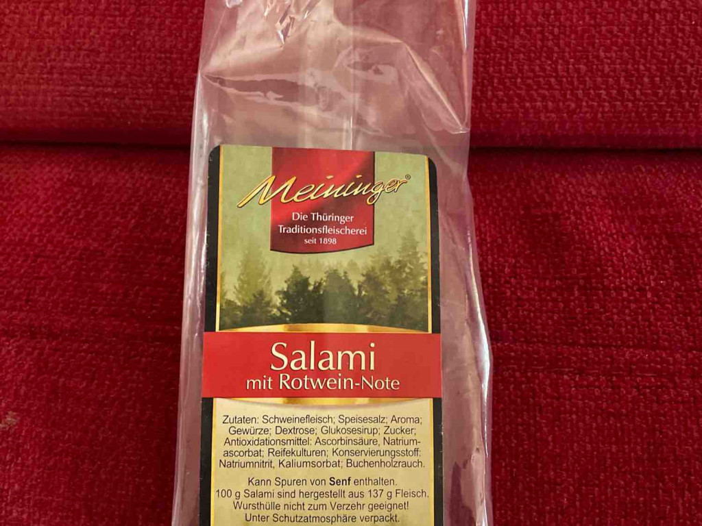 Salami, mit Rotweinnote von Rayn | Hochgeladen von: Rayn
