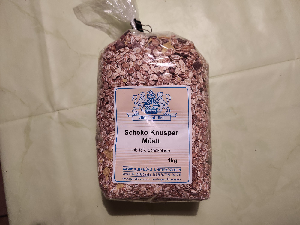 Schoko Knusper Müsli, mit 16 Prozent Schokolade von monikaweiner | Hochgeladen von: monikaweinert960