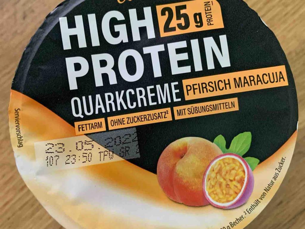 High Protein Quarkcreme, Pfirsich Maracuja von JuBa92 | Hochgeladen von: JuBa92