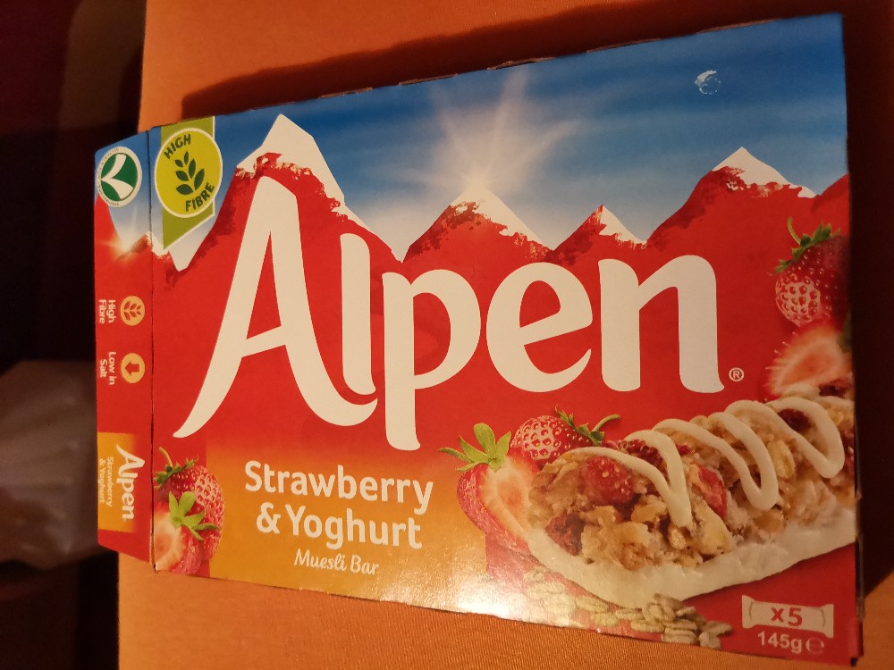 Alpen Mixed Cereal Bar, Strawberry & Joghurt von Yakoto | Hochgeladen von: Yakoto