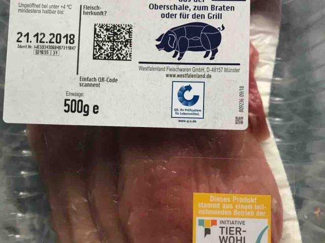Schinkenschnitzel, aus dem Schweineschinken geschnitten von Hein | Hochgeladen von: HeinzK