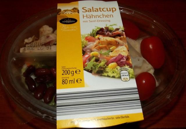 Salatcup, Hähnchen mit Senf-Dressing | Hochgeladen von: MarionUlm