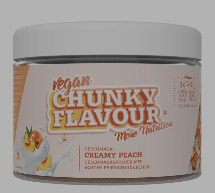 Chunky Flavour, Creamy Peach vegan von Tribi | Hochgeladen von: Tribi