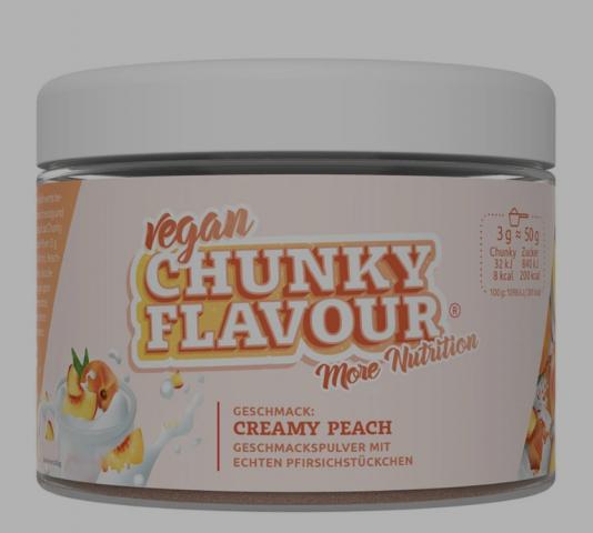 Chunky Flavour, Creamy Peach vegan von Tribi | Hochgeladen von: Tribi