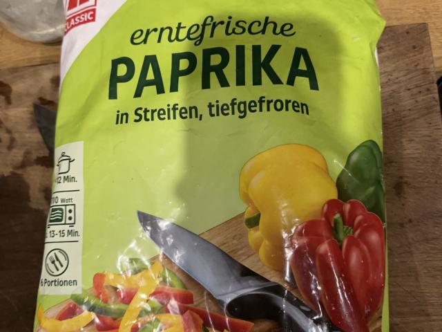 Paprika, Tiefgefroren in Streifen by Aromastoff | Uploaded by: Aromastoff