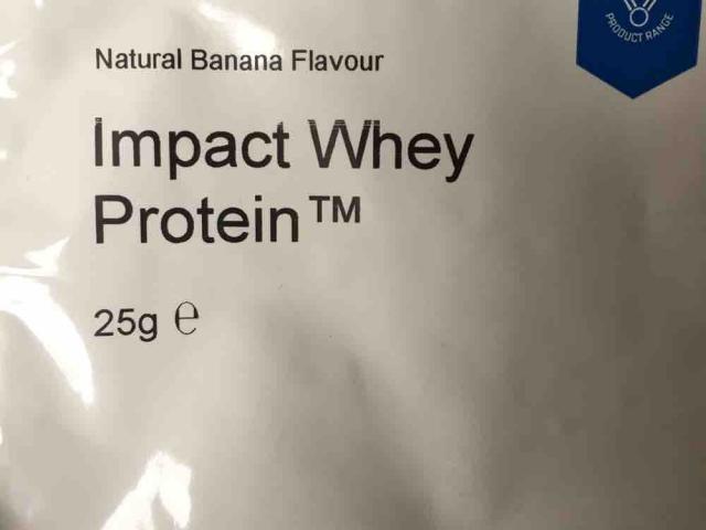 Impact Whey Protein, Natural Banana Flavour von Gipsy89 | Hochgeladen von: Gipsy89