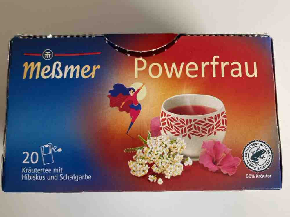 Meßmer Tee Powerfrau, Kräutertee mit Hibiskus und Schafgarbe von | Hochgeladen von: 1234mawei