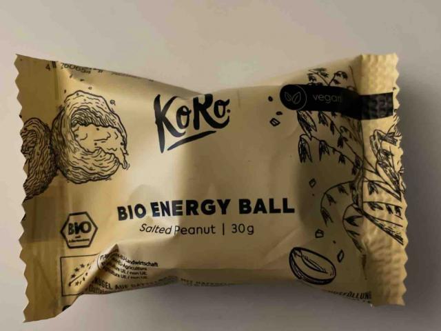 Energy Ball Salted Peanut, Bio & Vegan von bfbfngbg | Hochgeladen von: bfbfngbg