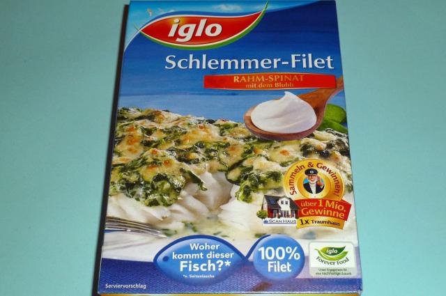 Schlemmer-Filet, Rahm-Spinat mit dem Blubb | Hochgeladen von: walker59