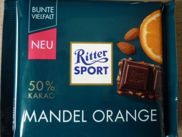 Ritter Sport Mandel-Orange, 50% Kakao | Hochgeladen von: pedro42