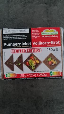 Pumpernickel Vollkorn-Brot von dominikcullmann786 | Hochgeladen von: dominikcullmann786