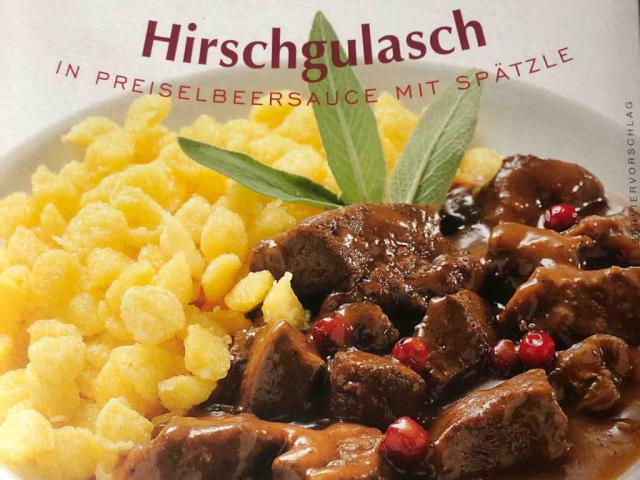 Regionale Küche Hirschgulasch in Preiselbeersauce mit Spätzle vo | Hochgeladen von: Rartzo66