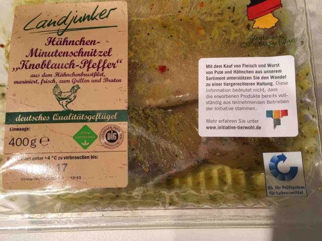 Hähnchen Minutenschnitzel , Knoblauch-Pfeffer von mcbru | Hochgeladen von: mcbru