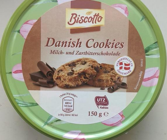 Danish Cookies Milch- und Zartbitterschokolade | Hochgeladen von: Thorbjoern