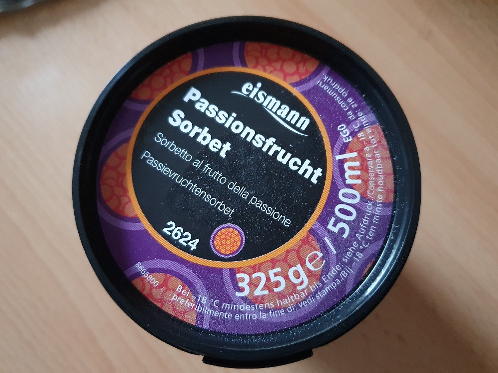 Passionsfrucht Sorbet von Weighti | Hochgeladen von: Weighti