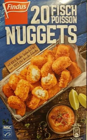 Fisch Nuggets, Nuggets mit Alaskaseelachsfilet | Hochgeladen von: Habi