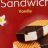 Sandwich Vanille, Bourbon-Vanilleeis mit  kakaohaltiger Fettglas | Hochgeladen von: 58lady