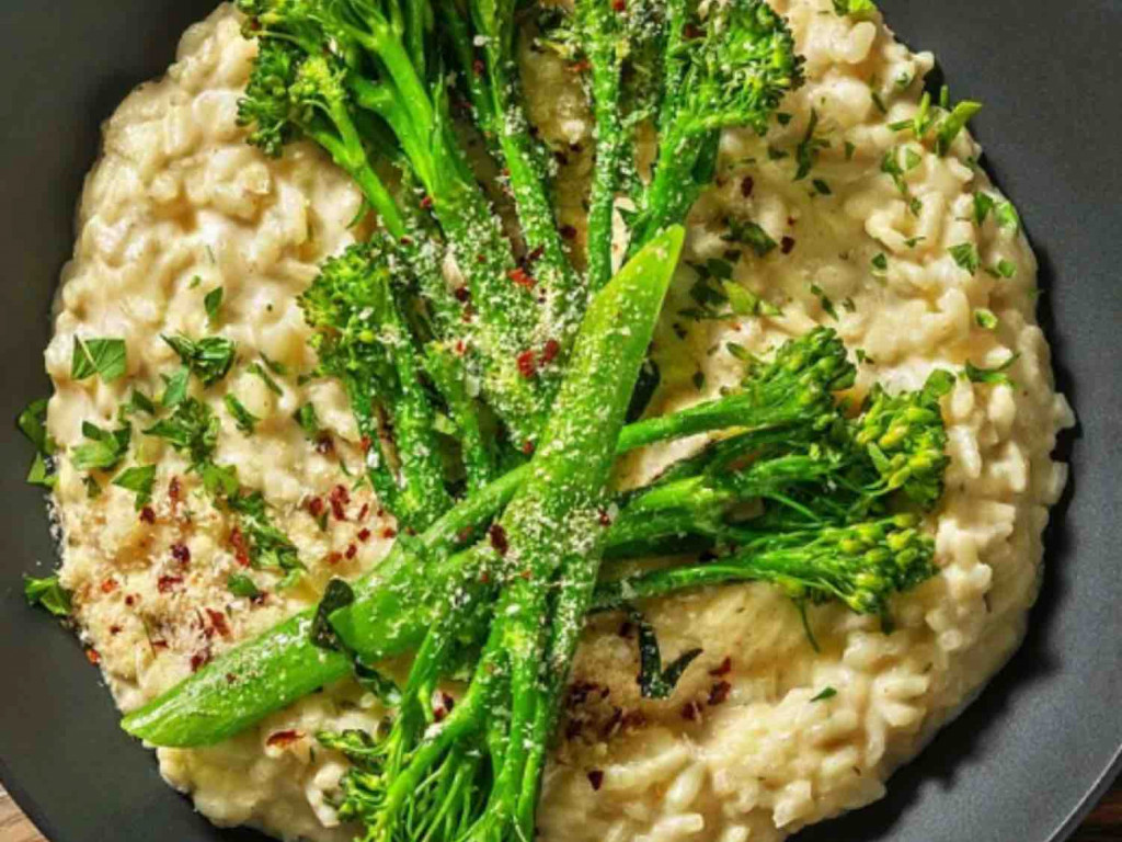 Cremiges Risotto mit Brokkolini, vegan von BirteM | Hochgeladen von: BirteM