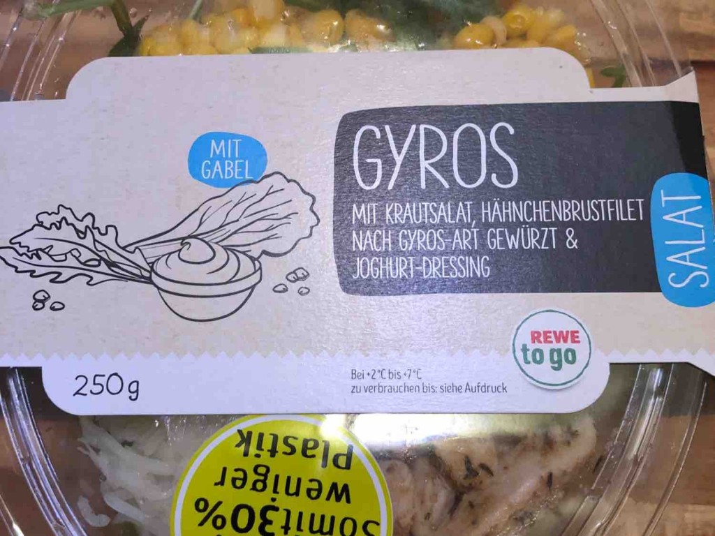 Gyros Salat  von Ossiate | Hochgeladen von: Ossiate