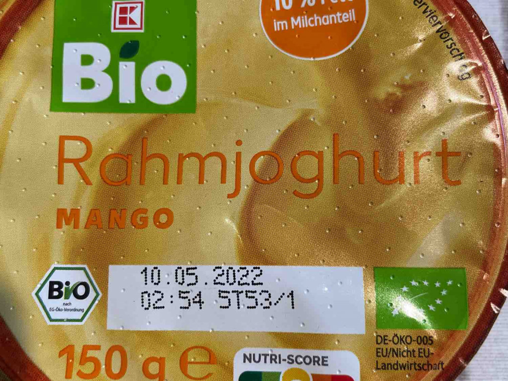 Rahmjoghurt Mango, 10% Fett von ignazisebrecht523 | Hochgeladen von: ignazisebrecht523