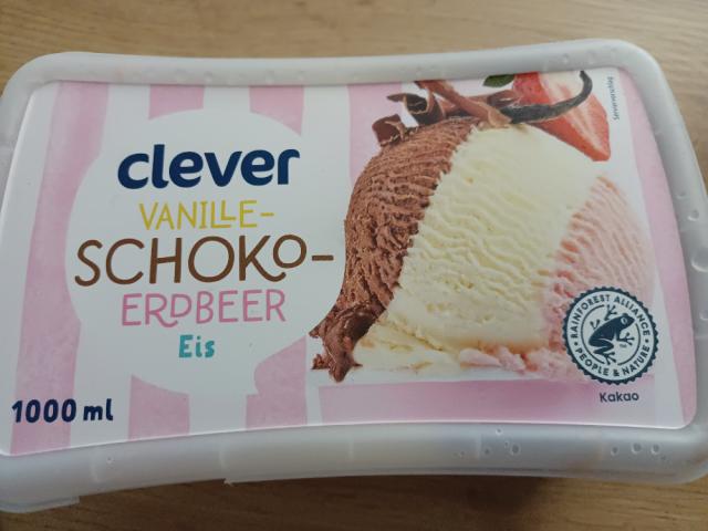 Vanille Schoko Erdbeer  Eis von Jassy86 | Hochgeladen von: Jassy86