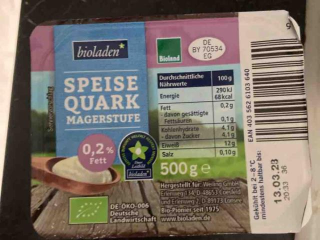 Speisequark Magerstufe, 0,2% Fett von laaru345 | Hochgeladen von: laaru345