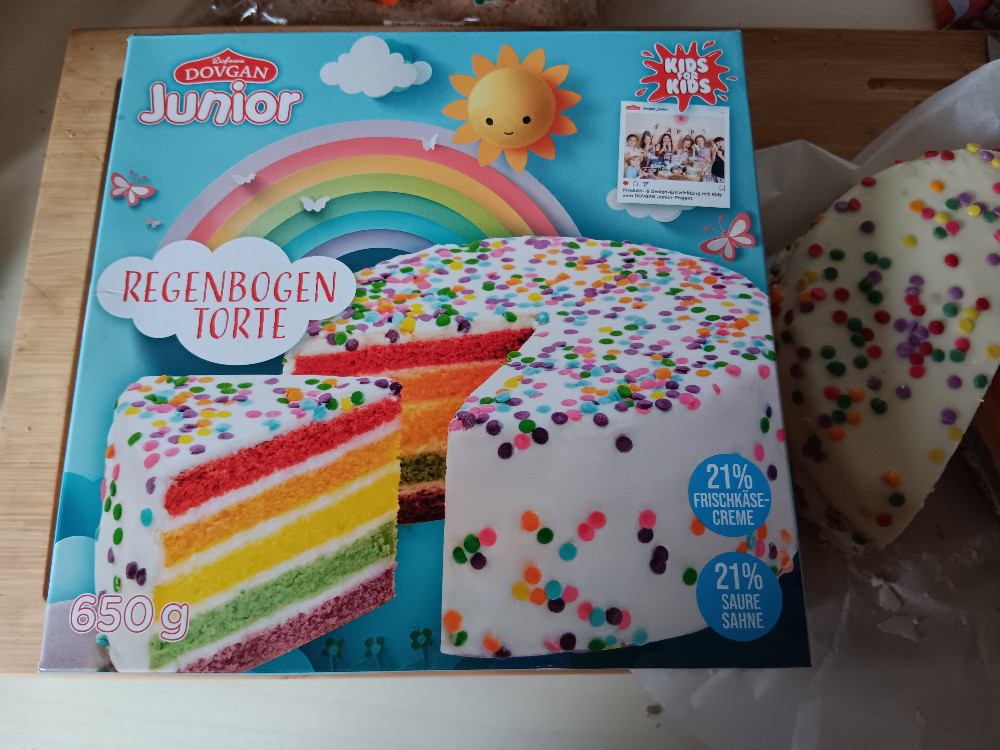 Regenbogen Torte, Mit 21% Frischkäse 21% Saure Sahne von Leniwil | Hochgeladen von: Leniwilbrandt