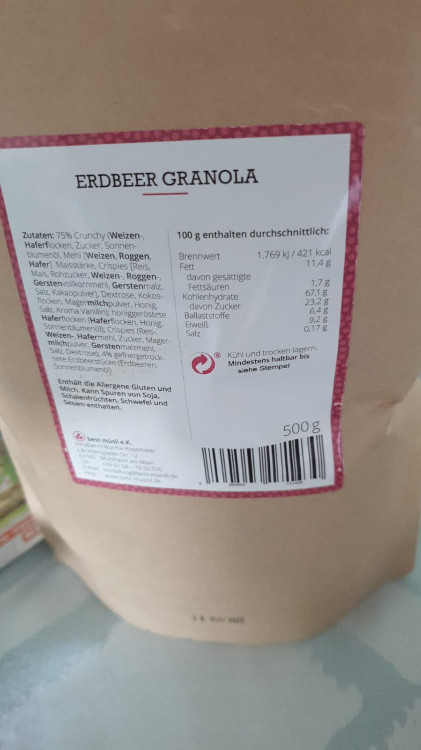 my Müsli, Erdbeer Granola von Tobiestias | Hochgeladen von: Tobiestias