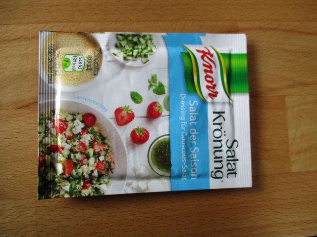 Knorr Salat der Saison, Dressing für Couscous-Salat | Hochgeladen von: sonnenschein