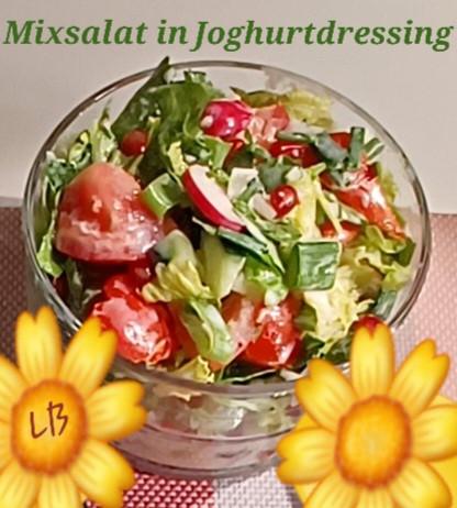 Mixsalat mit Joghurtdressing | Hochgeladen von: Muckelchen2407