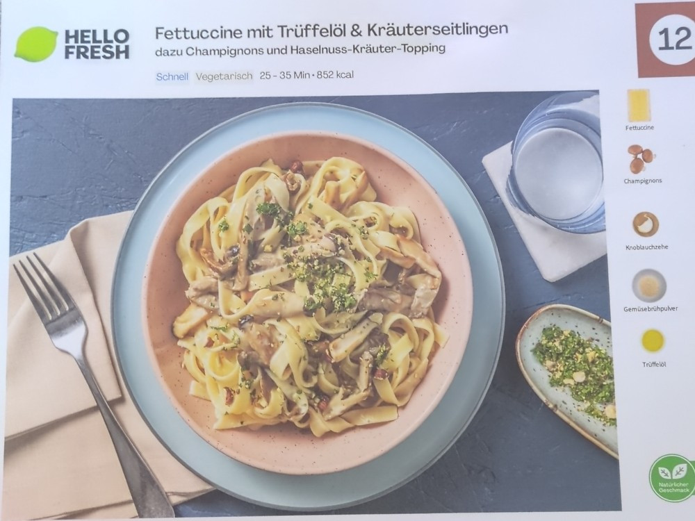 hello fresh Fettuccine mit Trüffelöl & Kräuterseitlingen von ist | Hochgeladen von: isternberger hello fresh Fettuccine mit Trüffelöl & Kräuterseitlingen von ist | Hochgeladen von: isternberger
