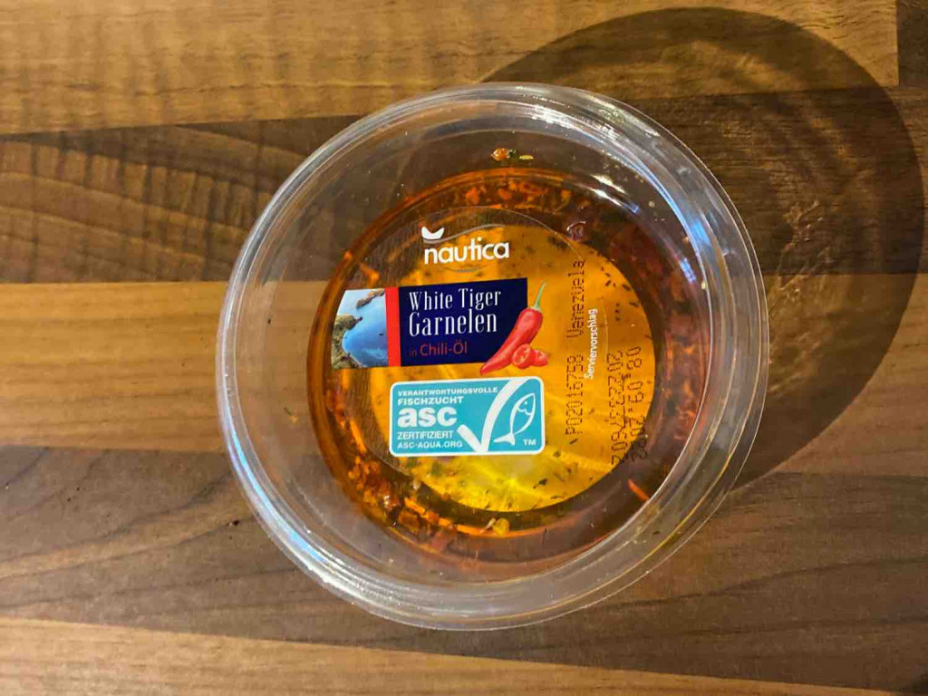 nautica, White Tiger Calories Chili-Öl New - Fddb products in Garnelen 