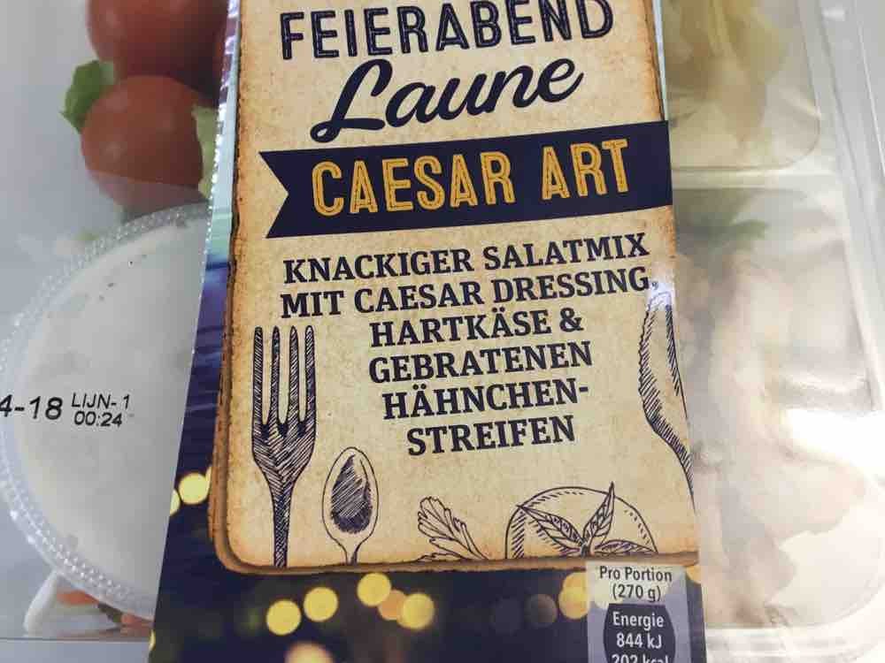 Feierabend Laune Salat, Caesar Art von keckii | Hochgeladen von: keckii