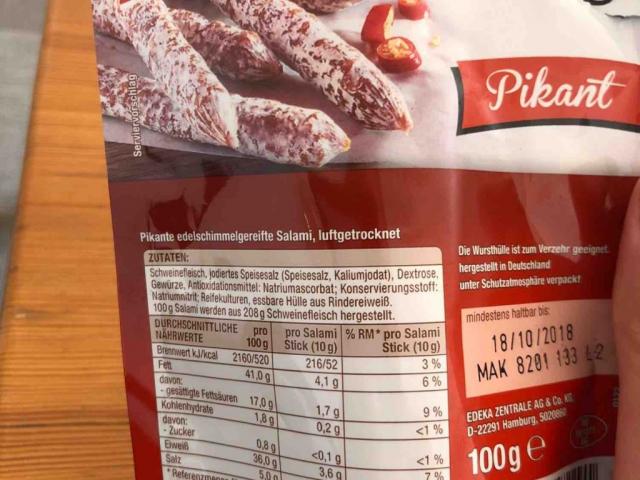 Salami Sticks, pikant von Pjanssen | Hochgeladen von: Pjanssen