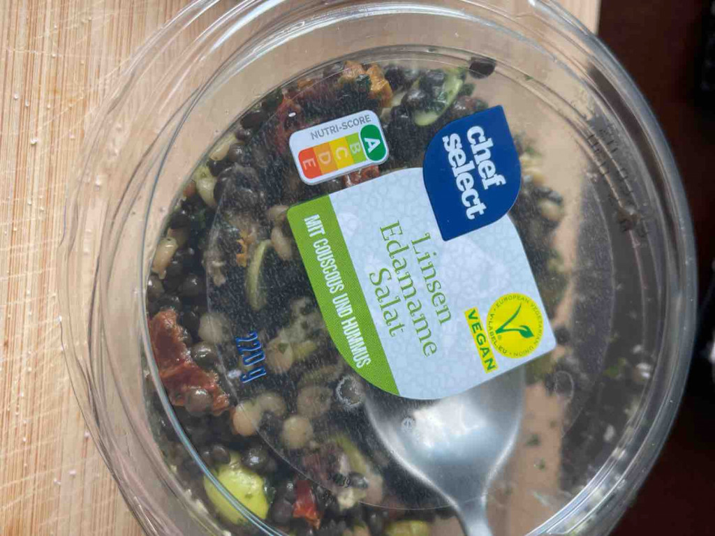 Linsen Edamame Salat, mit Hummus von fettsau | Hochgeladen von: fettsau