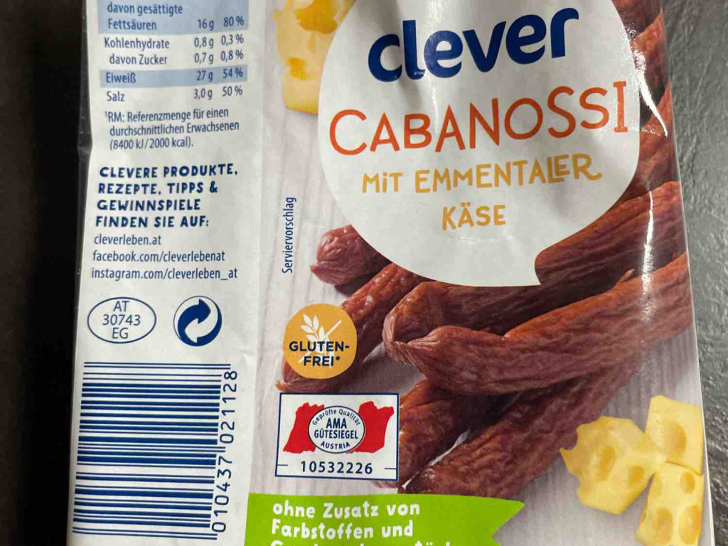 Clever Cabanosi, mit Emmentaler Kässe von OfiTom83 | Hochgeladen von: OfiTom83