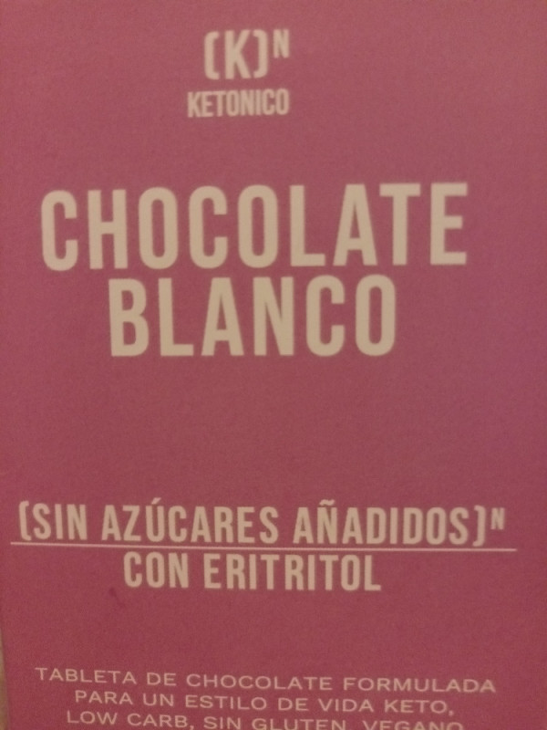 CHOCOLATE BLANCO, sin azúcares, von Eritrtol von dagmarbarownick | Hochgeladen von: dagmarbarownick812